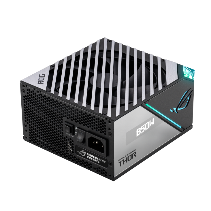 ASUS ROG THOR 850W Platinum II Fully Modular Power Supply, 80 Plus Platinum OLED Display ASUS ROG THOR 850W Platinum II Fully Modular Power Supply, 80 Plus Platinum OLED Display